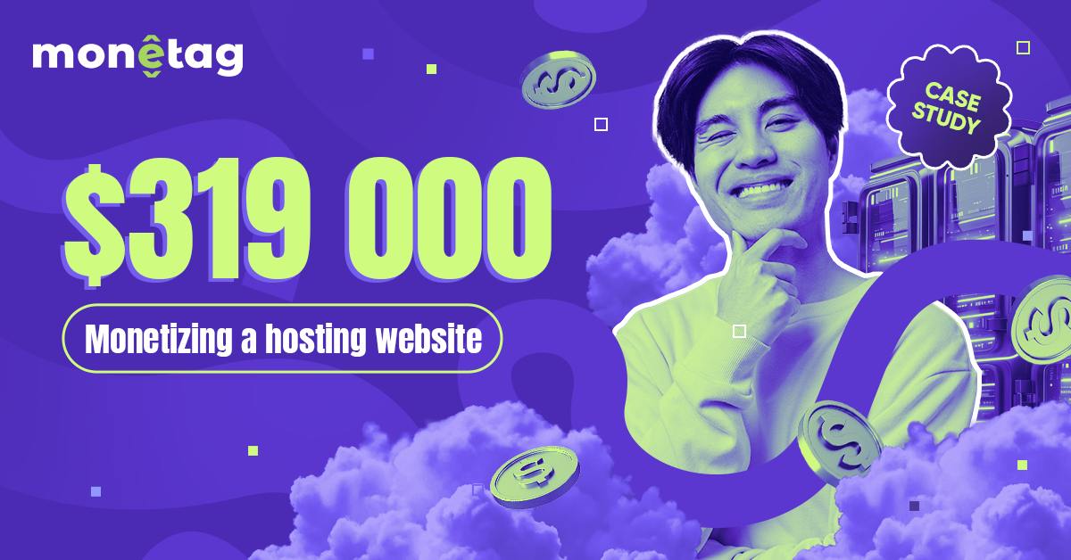 Monetag-monetizing-hosting-website